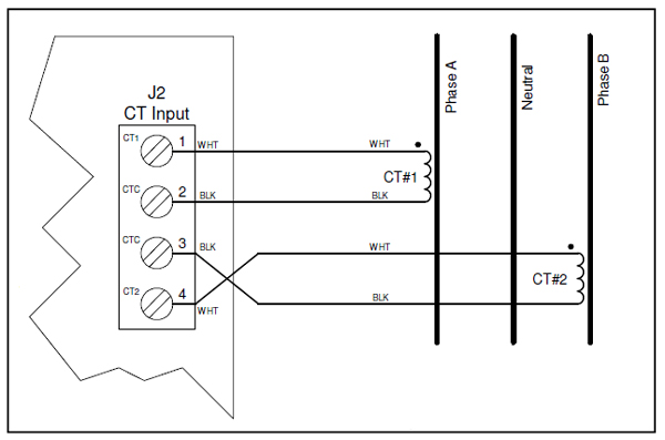 CT hook-up diagram